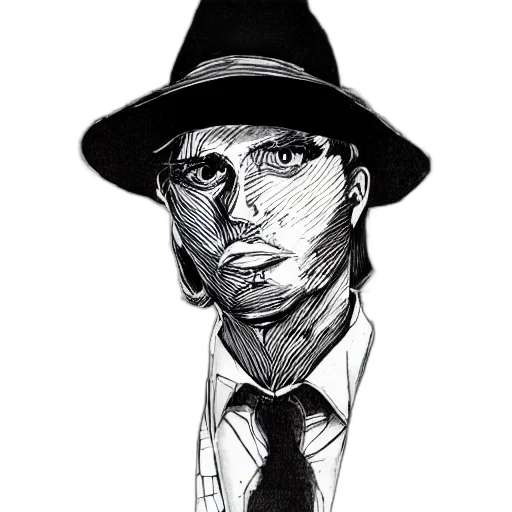 hat, face, comic book art, cartoon transparent PNG cut-out