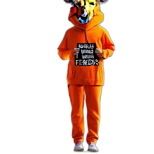 animal, jacket, mask, creature transparent PNG cut-out