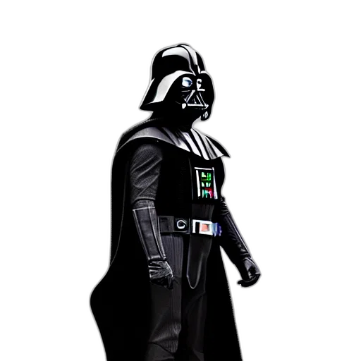 staff, mask, jacket, robot transparent PNG cut-out
