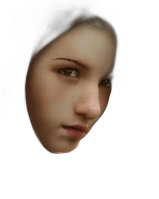 face, mask, hat, crown, photorealistic, 3d render, concept art, oil painting transparent PNG cut-out