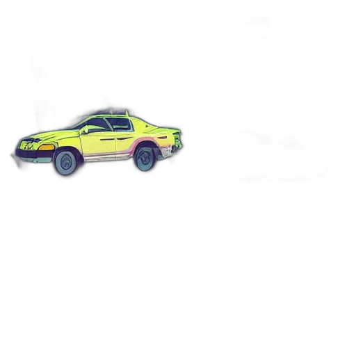 car, 3d render, concept art, photorealistic transparent PNG cut-out