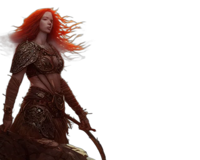 concept art, fantasy art, 3d render, comic book art transparent PNG cut-out