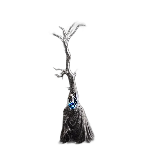 staff, jewelry, tree, crown transparent PNG cut-out