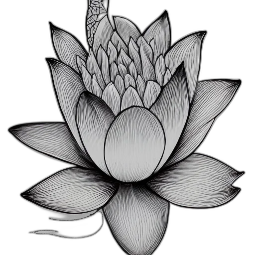flower, crown, jewelry, staff, pencil sketch, photorealistic, concept art, fantasy art transparent PNG cut-out