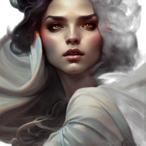 face, dragon, fantasy art, photorealistic transparent PNG cut-out