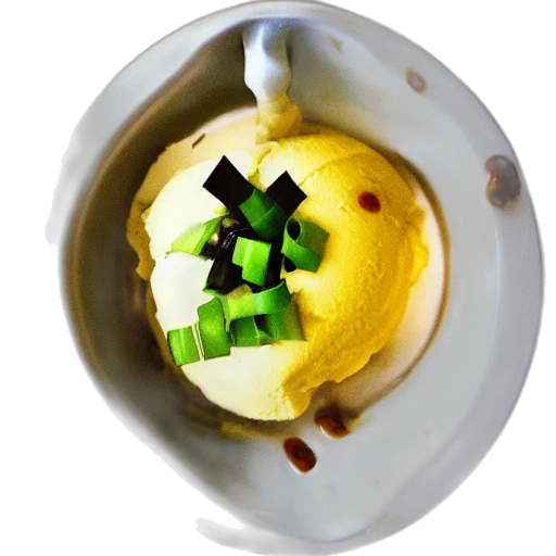 food, 3d render, photorealistic, sichuan, hot, pot, ice-cream, topped transparent PNG cut-out