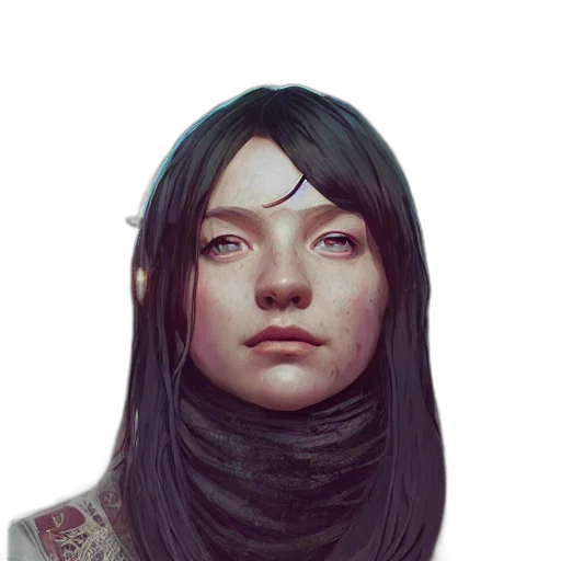 face, mask, staff, creature, fantasy art, concept art, photorealistic, comic book art transparent PNG cut-out