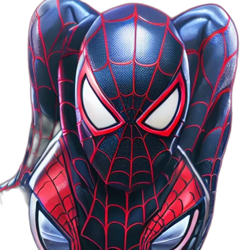 mask, comic book art, concept art, 3d render transparent PNG cut-out
