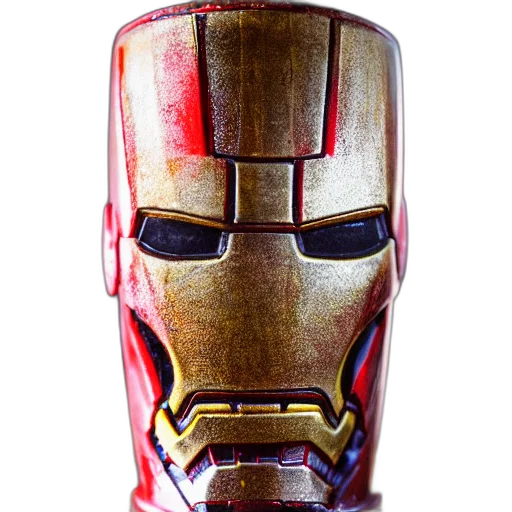 mask, robot, face, weapon, comic book art, 3d render, concept art, photorealistic transparent PNG cut-out