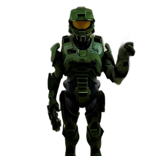 robot, weapon, 3d render, concept art transparent PNG cut-out