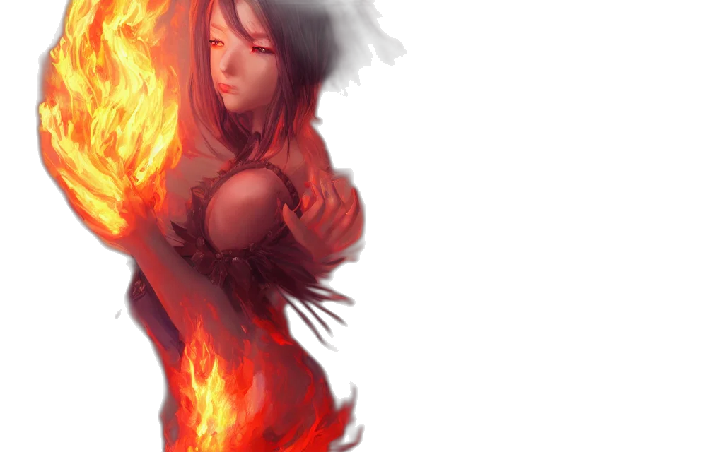 dress, dragon, fantasy art, concept art transparent PNG cut-out