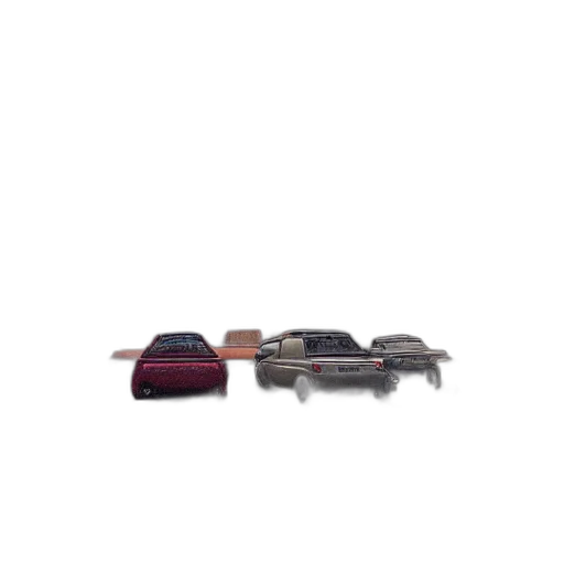 car, weapon, furniture, shoes transparent PNG cut-out
