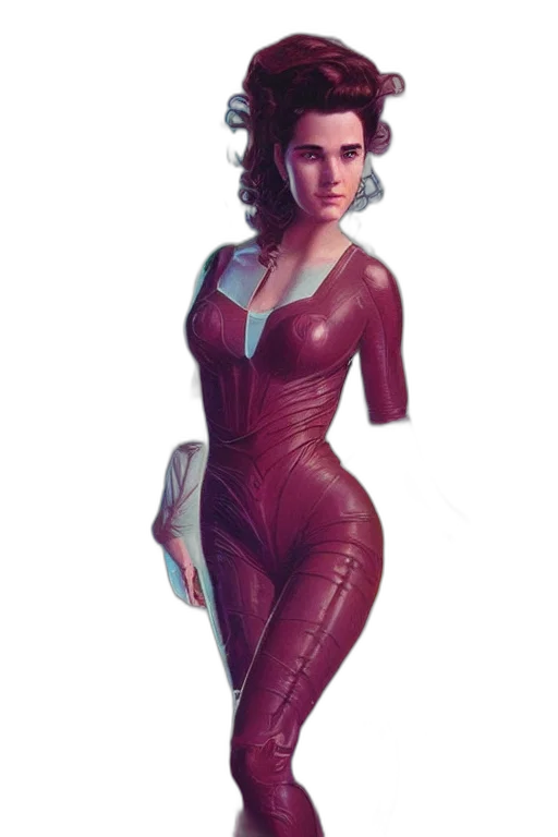 dress, robot, jacket, concept art transparent PNG cut-out