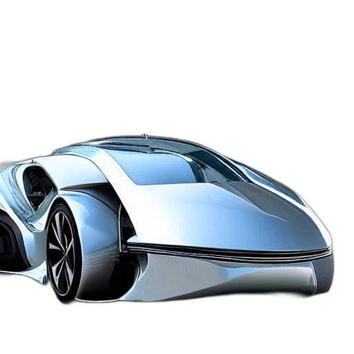 car, robot, 3d render, concept art, photorealistic, new, design, has transparent PNG cut-out