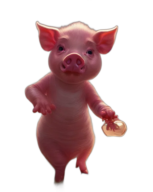 animal, food, creature, staff, 3d render, concept art, photorealistic, highly transparent PNG cut-out