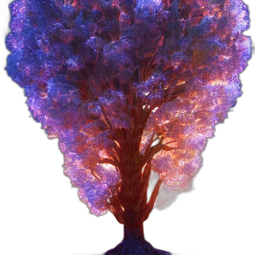 tree, crown, dress, hair, watercolor, 3d render, concept art, fantasy art transparent PNG cut-out