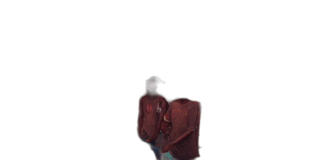 jacket, weapon, robot, mask transparent PNG cut-out