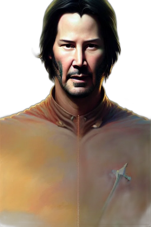 staff, face, photorealistic, fantasy art, concept art, comic book art, outer space, keanu transparent PNG cut-out