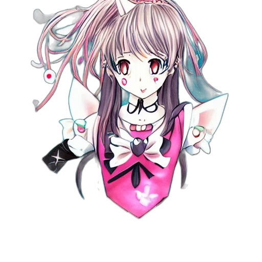 staff, jewelry, robot, flower, pixel art, anime, cartoon, concept art transparent PNG cut-out