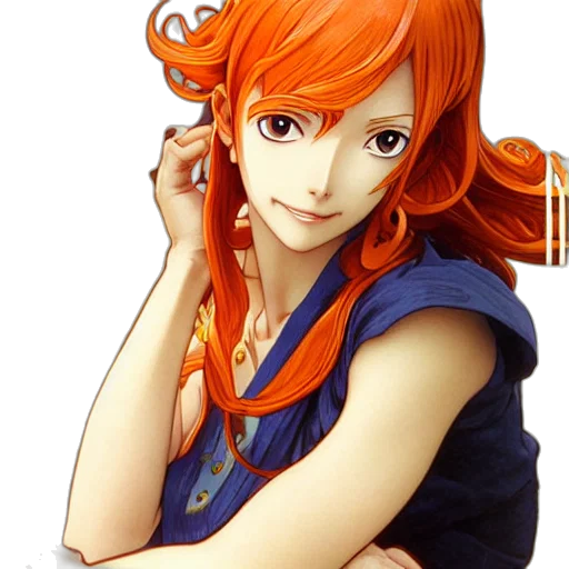 face, jewelry, anime, photorealistic transparent PNG cut-out