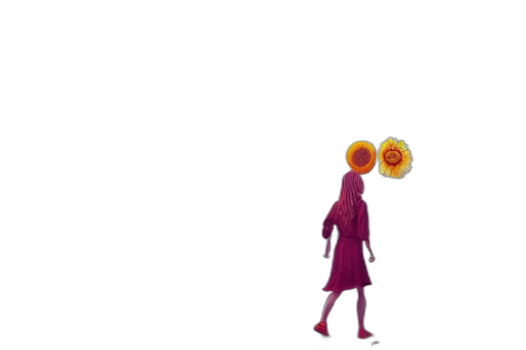 umbrella, dress, food, staff transparent PNG cut-out