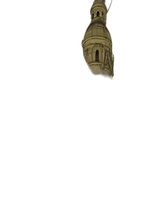 hat, crown, bottle, staff transparent PNG cut-out