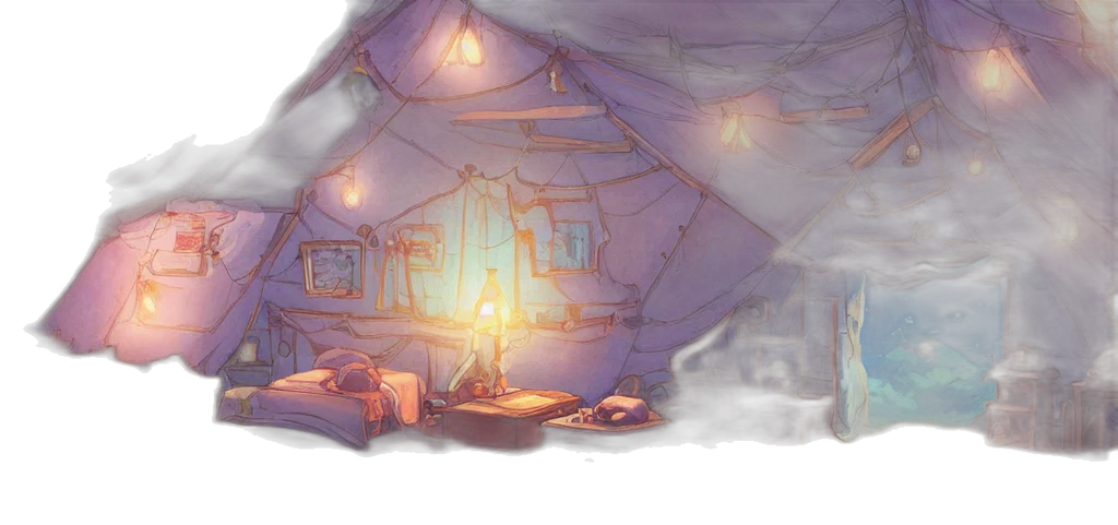 concept art, fantasy art, watercolor, 3d render transparent PNG cut-out