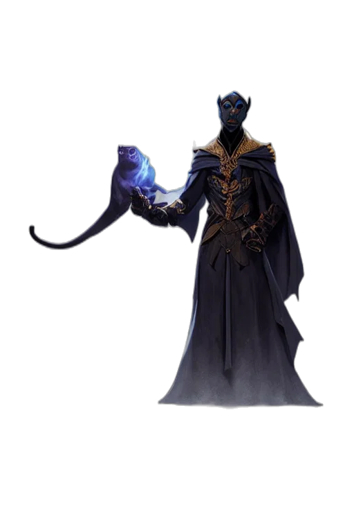 staff, mask, creature, weapon, concept art, fantasy art, pixel art, dark transparent PNG cut-out