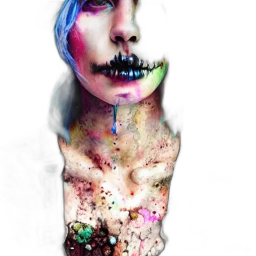 mask, face, jewelry, creature, photorealistic, watercolor, concept art, fantasy art transparent PNG cut-out