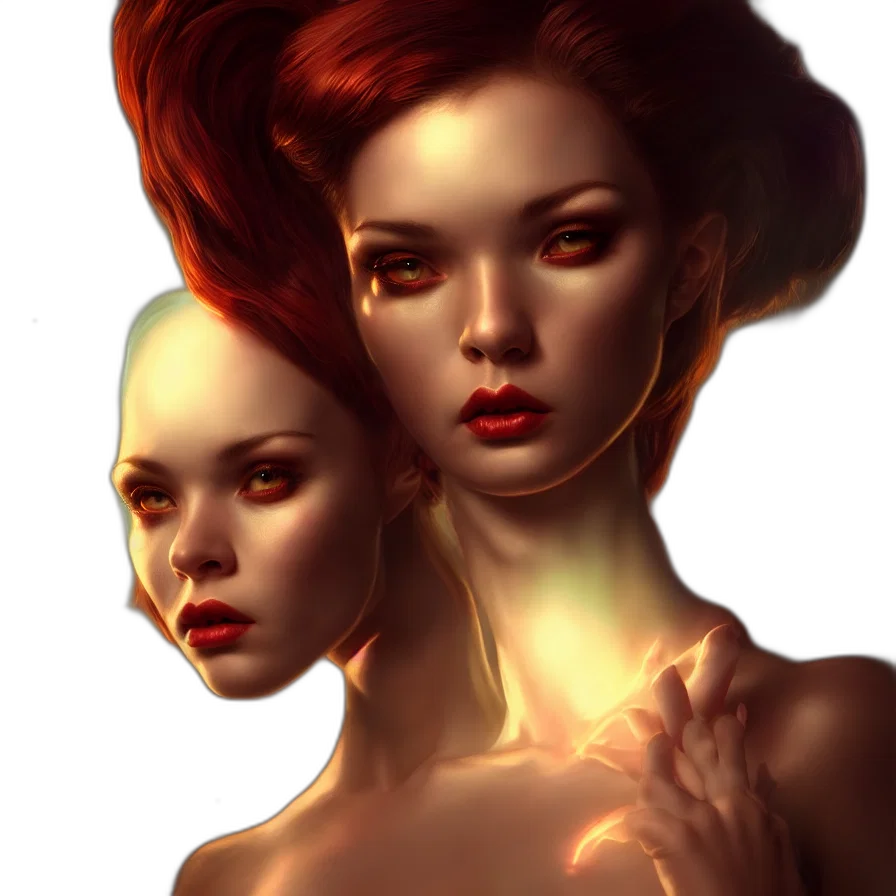 face, mask, fantasy art, concept art transparent PNG cut-out