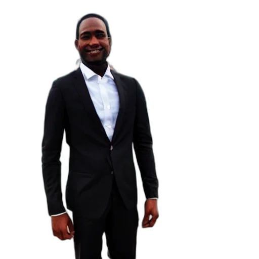 staff, jacket, high, quality, photo, black, man, wearing transparent PNG cut-out