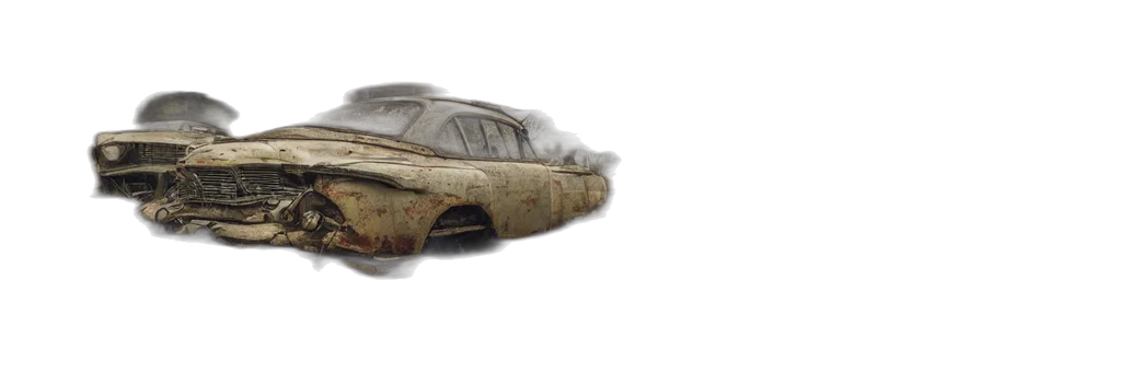car, weapon, shoes, mask transparent PNG cut-out