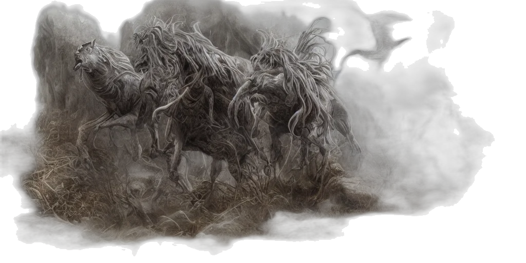 hair, dragon, creature, animal, concept art, photorealistic, fantasy art, 3d render transparent PNG cut-out