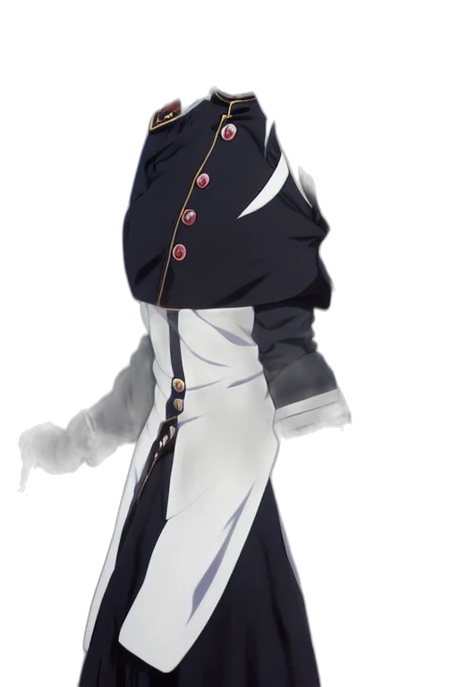 staff, jacket, concept art, anime transparent PNG cut-out