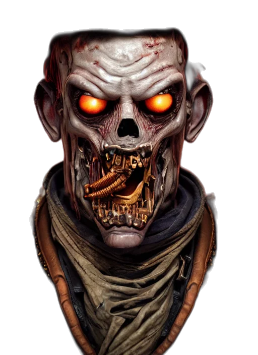 face, mask, concept art, fantasy art, comic book art, photorealistic, steampunk, portrait transparent PNG cut-out