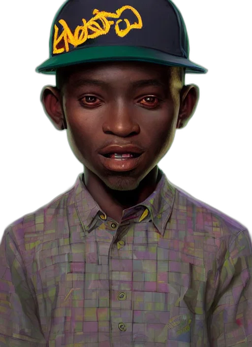face, hat, creature, mask, photorealistic, cartoon, concept art, 3d render transparent PNG cut-out