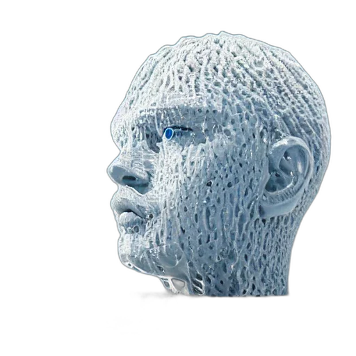 mask, face, robot, creature transparent PNG cut-out