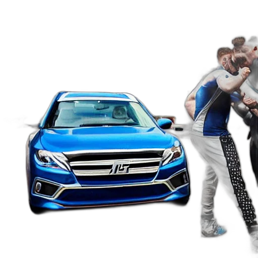 car, wrestling, conor, mcgregor transparent PNG cut-out