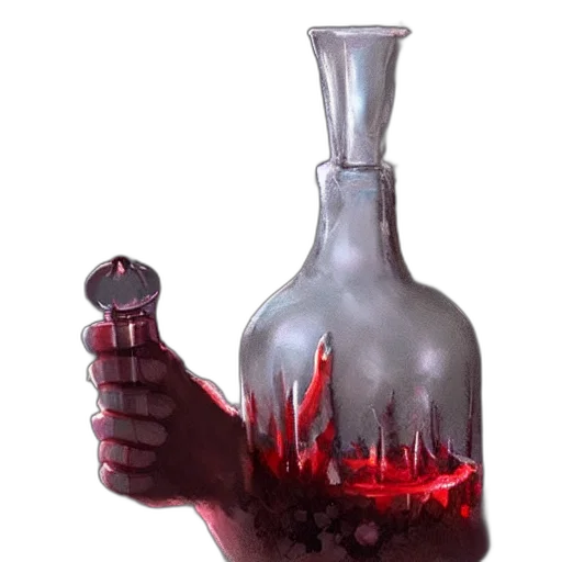 bottle, weapon, staff, concept art transparent PNG cut-out