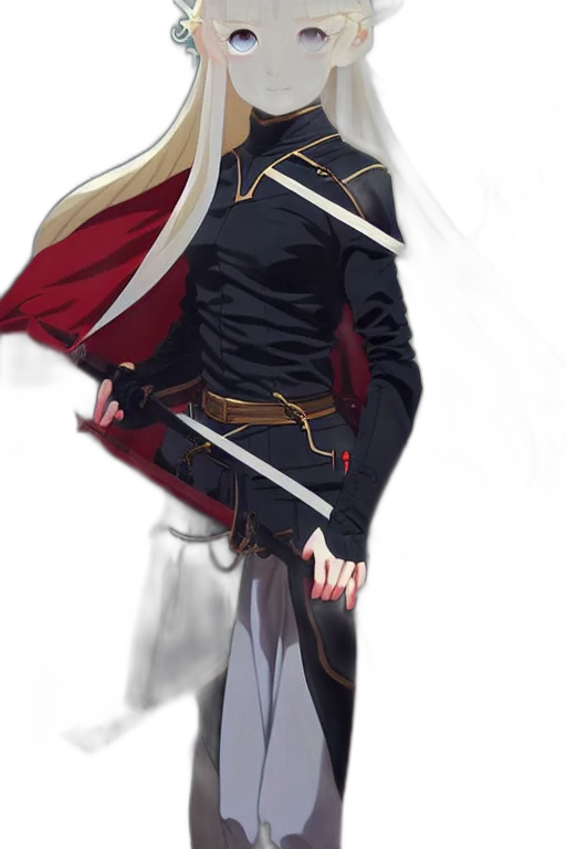 sword, staff, weapon, crown transparent PNG cut-out