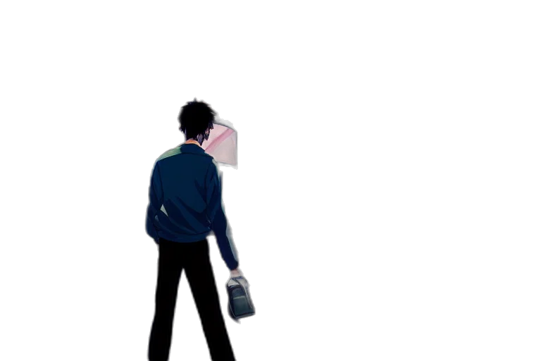 jacket, staff, robot, mask transparent PNG cut-out