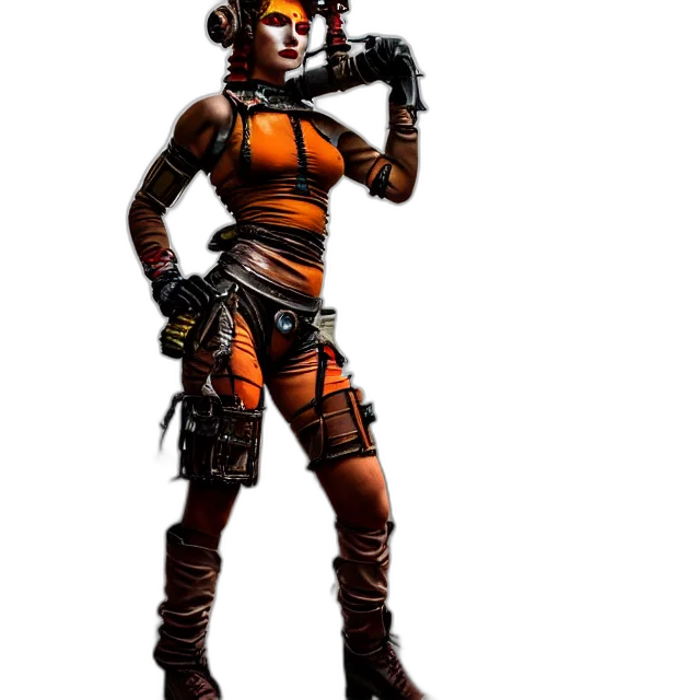 staff, weapon, concept art, cyberpunk transparent PNG cut-out