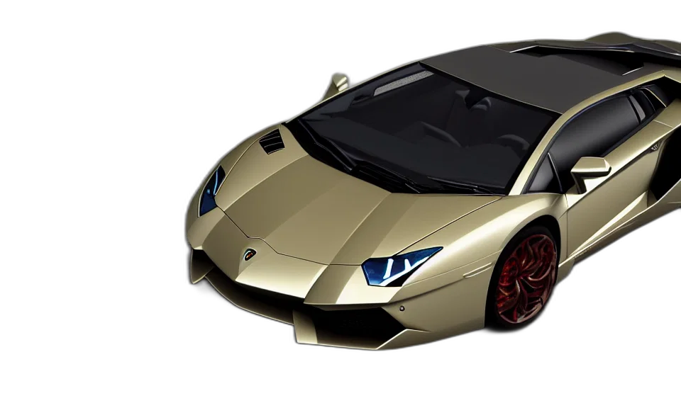 car, 3d render, photorealistic, concept art transparent PNG cut-out