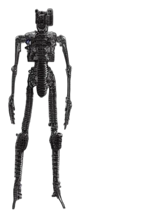 robot, creature, staff, animal transparent PNG cut-out