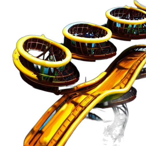 jewelry, crown, weapon, sword, 3d render, concept art, underwater, roller transparent PNG cut-out