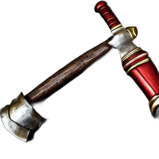 sword, weapon, staff, jewelry transparent PNG cut-out