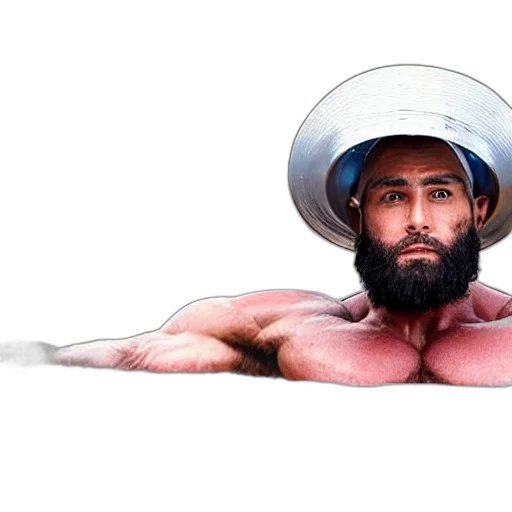 hat, hair, sword, crown transparent PNG cut-out