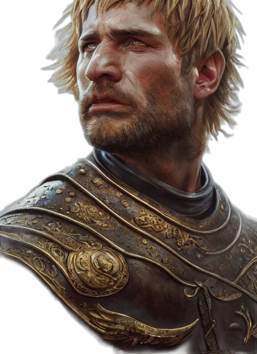 face, sword, crown, dragon transparent PNG cut-out