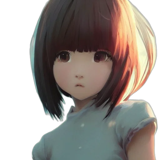 face, dress, robot, hair transparent PNG cut-out