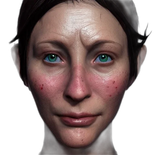 face, mask, robot, creature transparent PNG cut-out